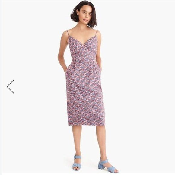 J. Crew Dresses & Skirts - J. Crew summer party dress in Liberty of London fabric